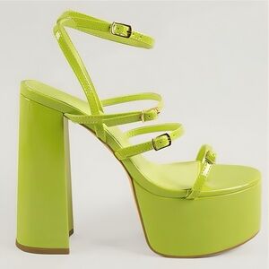 Strappy Platform Heels